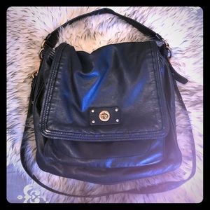 Black Leather Marc Jacobs Bag